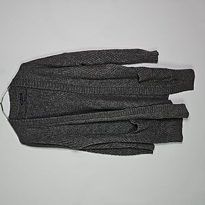 American Eagle small gray knitted layering cardigan